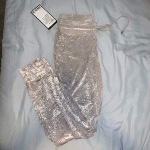 Lululemon Ready to Rulu Crushed Velvet Joggers